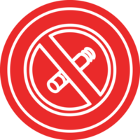 no smoking circular icon symbol png