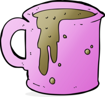 tazza di caffè dei cartoni animati png
