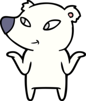 polar bear cartoon png