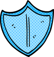 cartoon doodle shield png