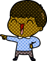 cartoon happy man png