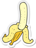 sticker of a cartoon banana png