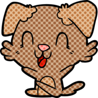 laughing cartoon dog png