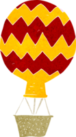 ballon à air chaud de dessin animé png