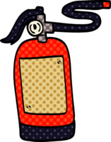 extintor de desenho animado doodle png