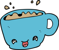 cartoon cup of coffee png