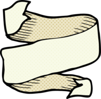 cartoon tattoo scroll banner png