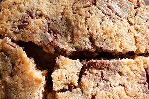 detalle Disparo de dulce galletas foto