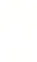 disegno del gesso del robot png