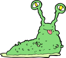 cartoon gross slug png