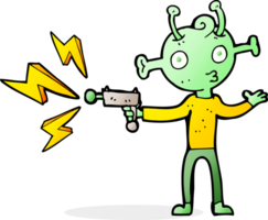 cartoon space alien png