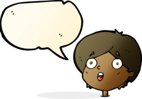 cartoon amazed expression with speech bubble png