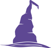 cartoon doodle witch hat png