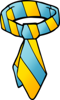 cartoon doodle tie png