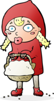 dessin animé le petit chaperon rouge png