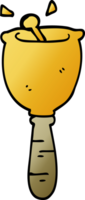 Cartoon-Doodle-Glocke png