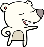 cartoon polar bear png