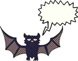 main tiré bande dessinée livre discours bulle dessin animé Halloween chauve souris png