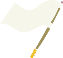 drapeau de griffonnage de dessin animé png