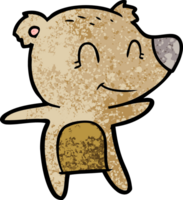 personnage de dessin animé d'ours png