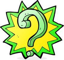 cartoon question mark png