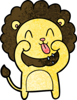 happy cartoon lion png