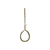 hand retro cartoon noose png