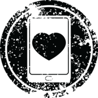 elektronisches tablet, das das kreisförmige beunruhigte symbol der geschäftsleistung zeigt png