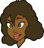 mulher bonita dos desenhos animados png