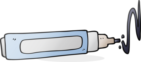 Hand gezeichnet Karikatur Stift png