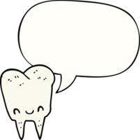 cartoon tooth with speech bubble png