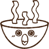 Hot Meal Charcoal Drawing png