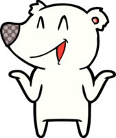 polar bear cartoon png