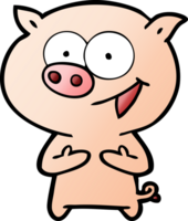 desenho animado de porco png