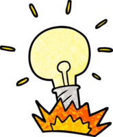 cartoon light bulb png