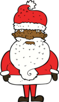 Cartoon-Weihnachtsmann png