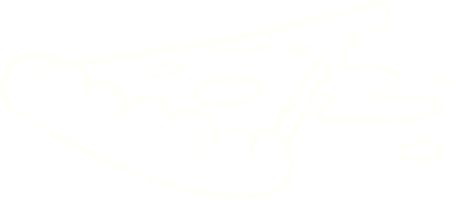 dibujo de tiza de rebanada de pizza png