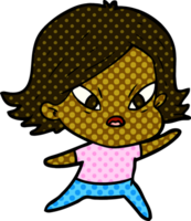 cartoon stressed woman png