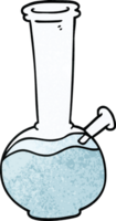 tecknad doodle bong png