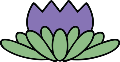 cute cartoon of a flower png