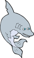 funny cartoon shark png