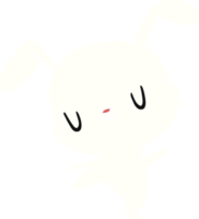 cartoon illustration kawaii cute furry bunny png