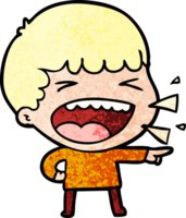 cartoon laughing man png