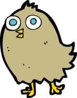 pájaro feliz de dibujos animados png