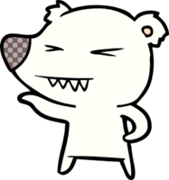 polar bear cartoon png