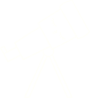 dibujo de tiza de telescopio png