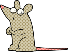 cartoon suspicious mouse png