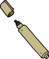 cartoon doodle office pen png