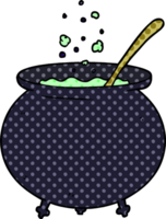 cartoon witch cauldron png