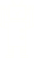 disegno del gesso del robot png